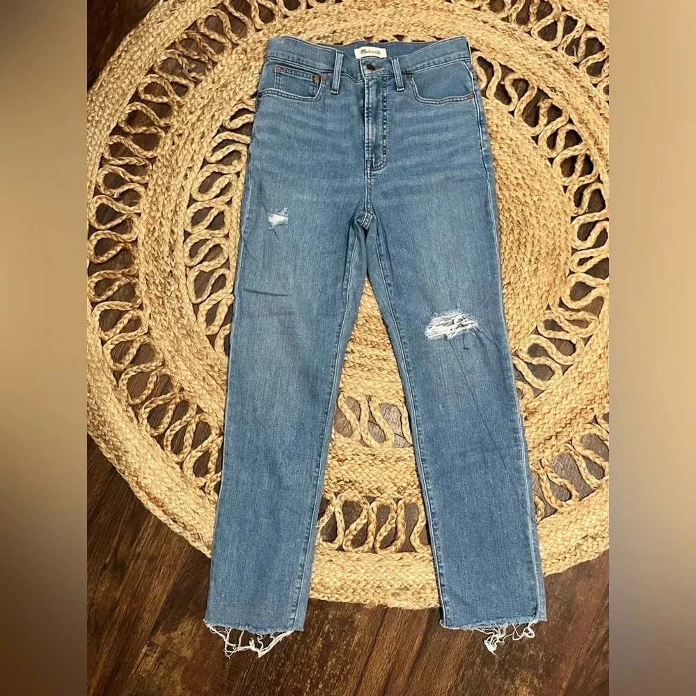 Madewell The Perfect Vintage Jeans in Croton Wash M9244 Size 27